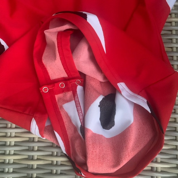 Comme Des Garçon Signature Eyeprint Bodysuit L Top Shirt - Picture 12 of 15